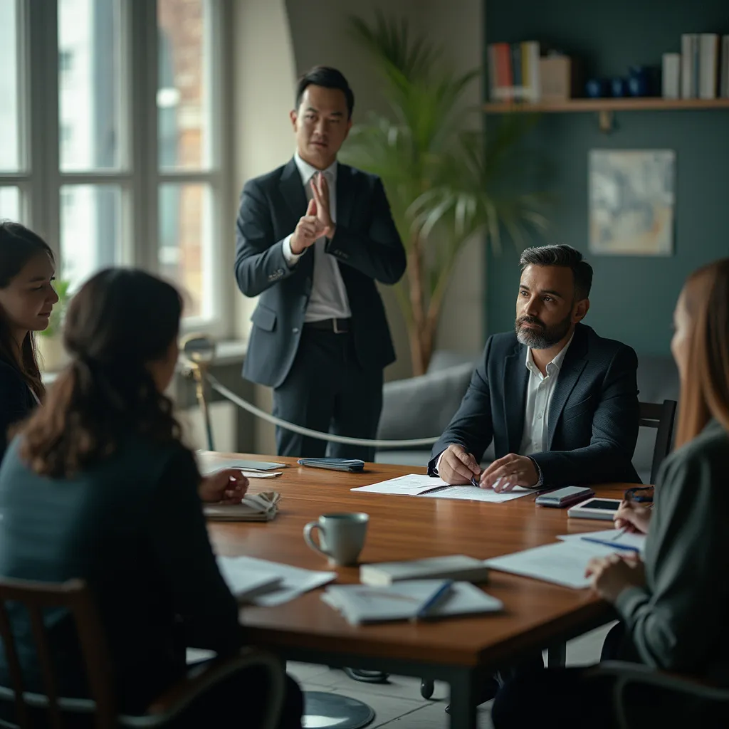 Consulenza Manageriale per aziende in sala riunioni